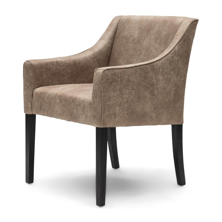 Rivièra Maison Savile Row Eetkamerstoel | Camel | 86x61x56 cm