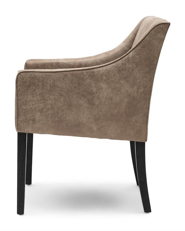Rivièra Maison Savile Row Eetkamerstoel | Camel | 86x61x56 cm