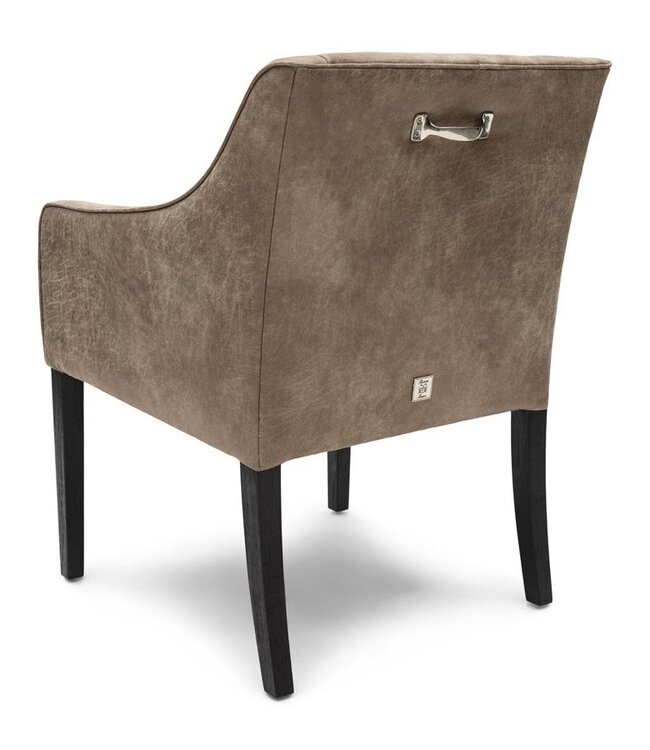 Rivièra Maison Savile Row Eetkamerstoel | Camel | 86x61x56 cm