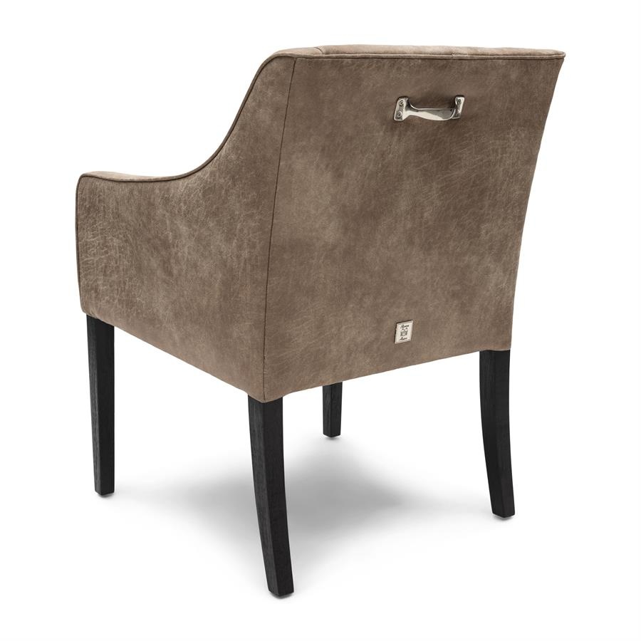 Rivièra Maison Savile Row Eetkamerstoel | Camel | 86x61x56 cm