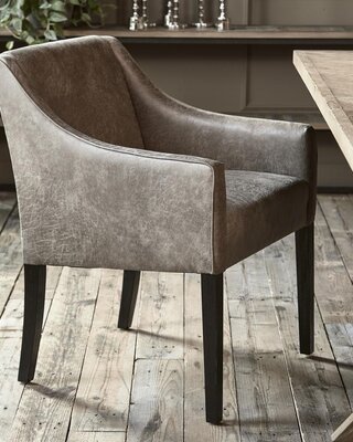 Rivièra Maison Savile Row Eetkamerstoel | Coffee | 86x61x56 cm