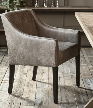 Rivièra Maison Savile Row Eetkamerstoel | Coffee | 86x61x56 cm