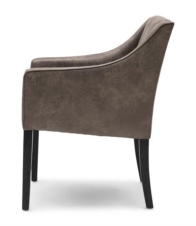 Rivièra Maison Savile Row Eetkamerstoel | Coffee | 86x61x56 cm