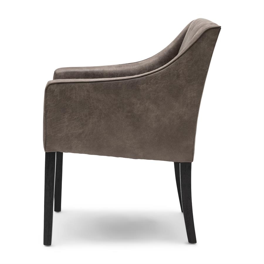 Rivièra Maison Savile Row Eetkamerstoel | Coffee | 86x61x56 cm