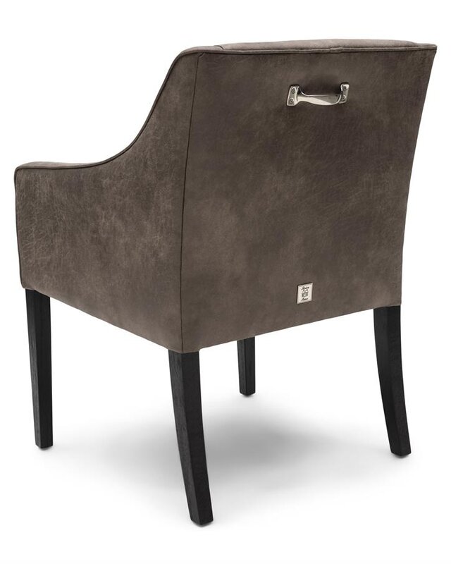 Rivièra Maison Savile Row Eetkamerstoel | Coffee | 86x61x56 cm