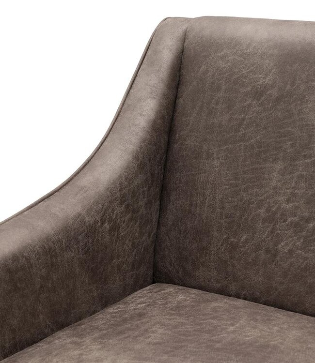 Rivièra Maison Savile Row Eetkamerstoel | Coffee | 86x61x56 cm