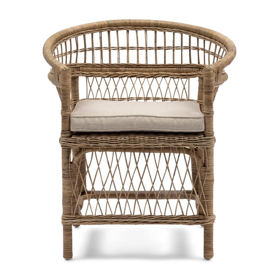 Rivièra Maison Victoria Falls Eetkamerstoel | Natural | 81x73x64 cm