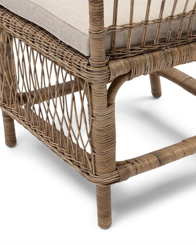 Rivièra Maison Victoria Falls Eetkamerstoel | Natural | 81x73x64 cm
