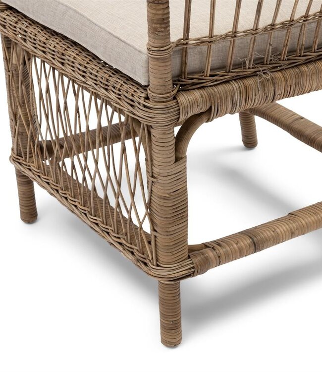 Rivièra Maison Victoria Falls Eetkamerstoel | Natural | 81x73x64 cm