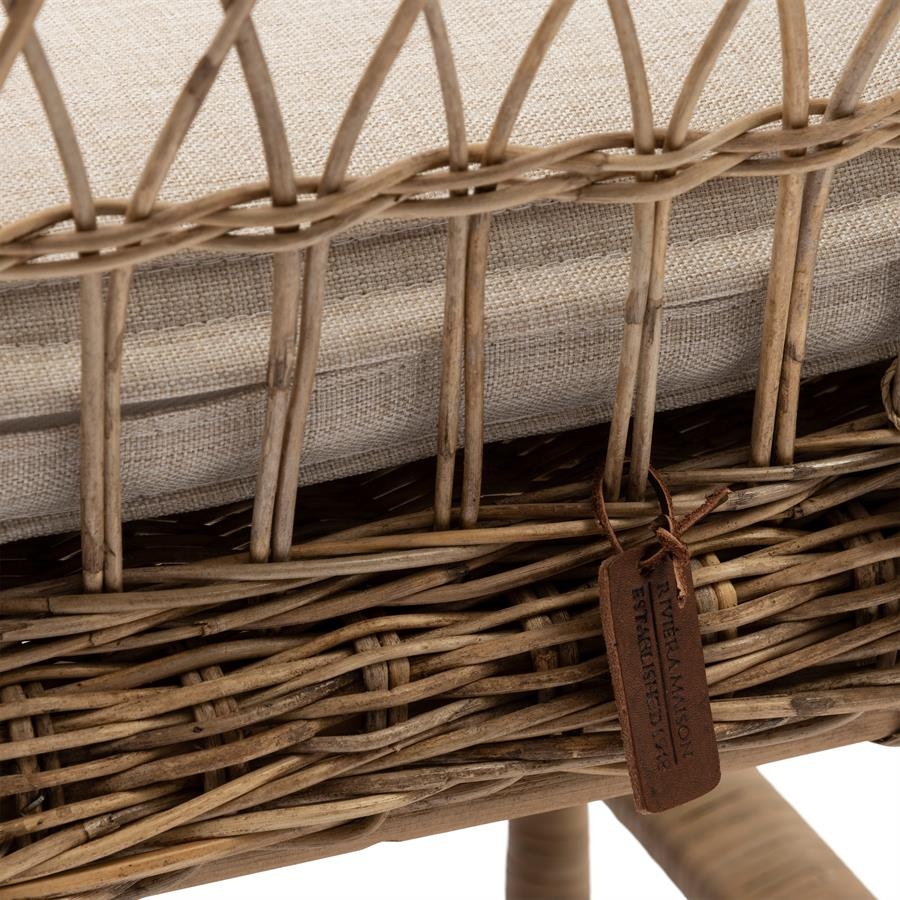 Rivièra Maison Victoria Falls Eetkamerstoel | Natural | 81x73x64 cm