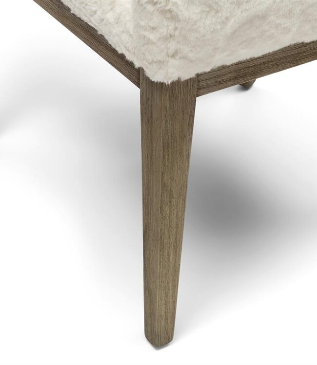 Rivièra Maison Whistler Eetkamerstoel | Snow | 84.5x61x62 cm