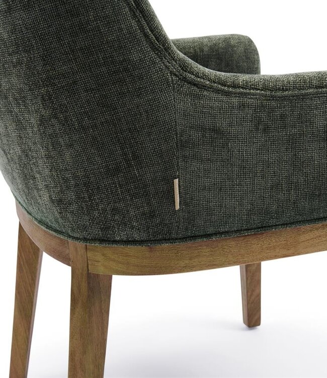 Rivièra Maison Whistler Eetkamerstoel | Italian Olive | 84.5x61x62 cm