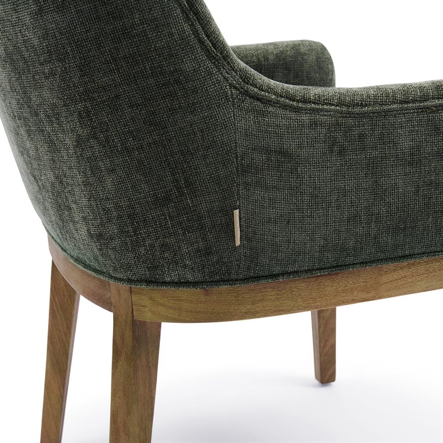 Rivièra Maison Whistler Eetkamerstoel | Italian Olive | 84.5x61x62 cm