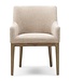 Rivièra Maison Whistler Eetkamerstoel | Natural Linen | 84.5x61x62 cm