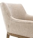 Rivièra Maison Whistler Eetkamerstoel | Natural Linen | 84.5x61x62 cm