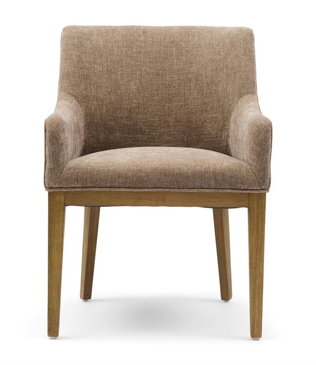 Rivièra Maison Whistler Eetkamerstoel | Warm Mushroom | 84.5x61x62 cm