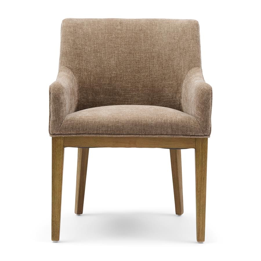 Rivièra Maison Whistler Eetkamerstoel | Warm Mushroom | 84.5x61x62 cm