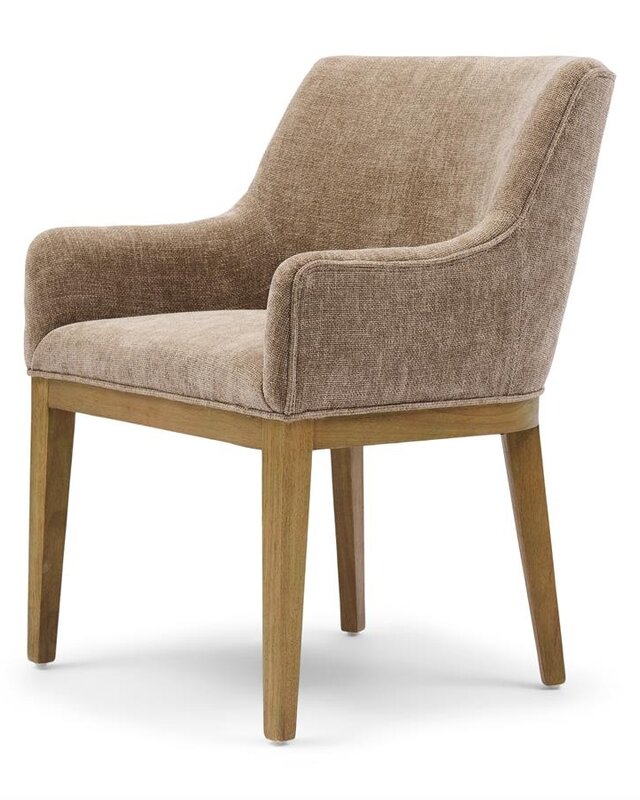 Rivièra Maison Whistler Eetkamerstoel | Warm Mushroom | 84.5x61x62 cm