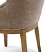Rivièra Maison Whistler Eetkamerstoel | Warm Mushroom | 84.5x61x62 cm