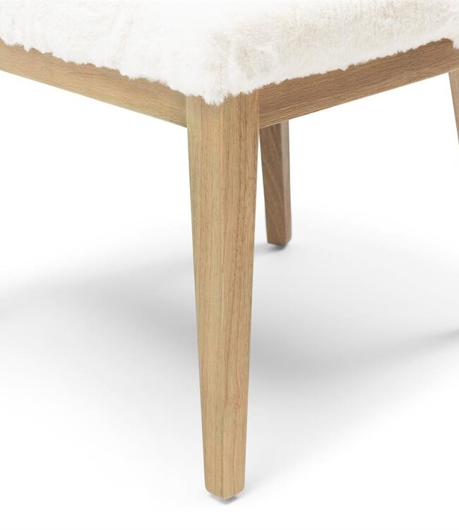 Rivièra Maison Whistler Eetkamerstoel | Snow | 84x51x62.5 cm