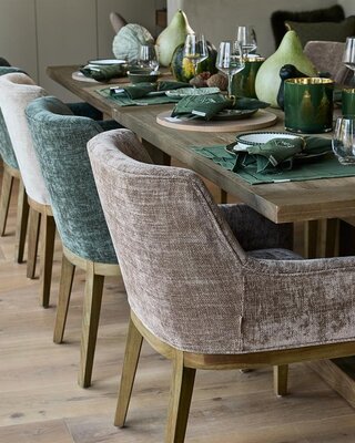 Rivièra Maison Whistler Eetkamerstoel | Italian Olive | 84x51x62.5 cm