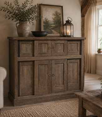 Rene Houtman Kast Maxus | Driftwood | H120 x B140 x D45 Cm