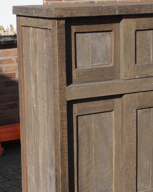 Rene Houtman Kast Maxus | Driftwood | H120 x B140 x D45 Cm