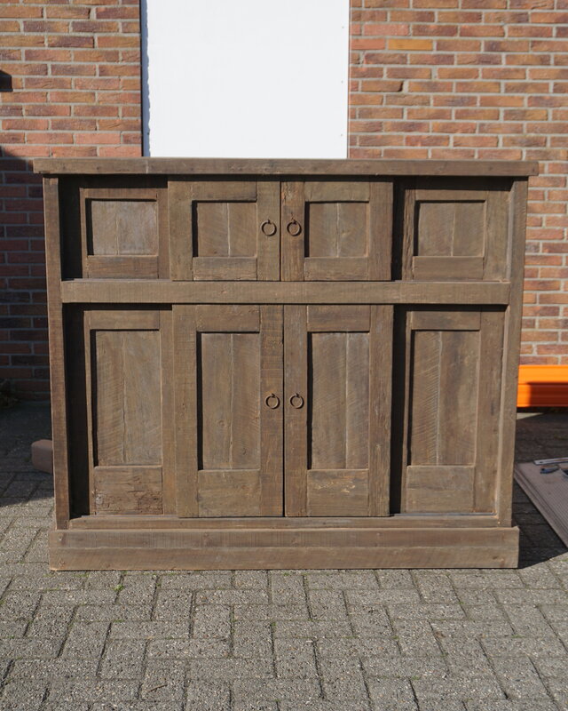 Rene Houtman Kast Maxus | Driftwood | H120 x B140 x D45 Cm