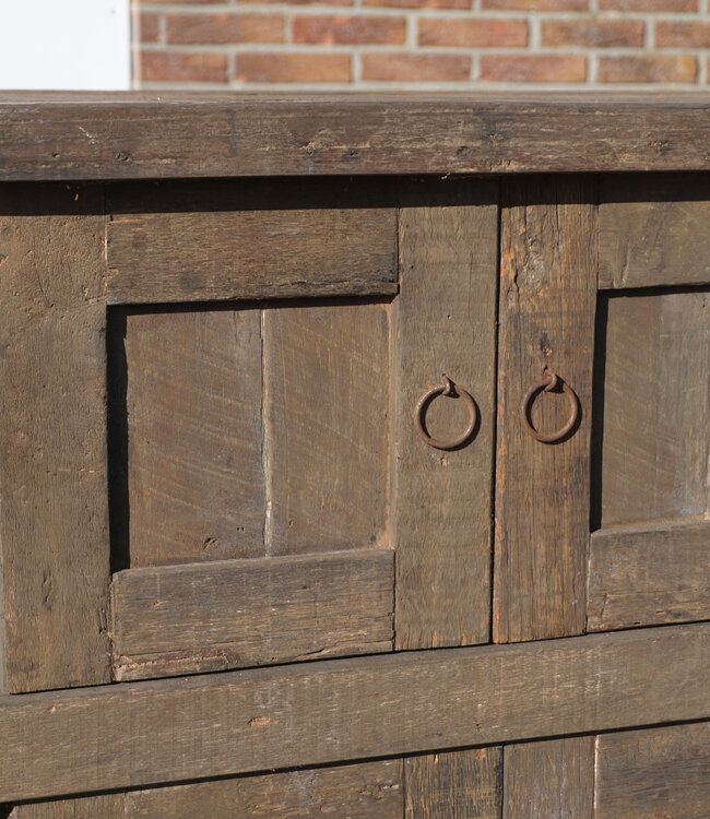 Rene Houtman Kast Maxus | Driftwood | H120 x B140 x D45 Cm