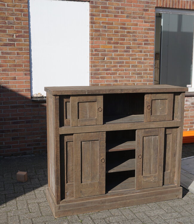 Rene Houtman Kast Maxus | Driftwood | H120 x B140 x D45 Cm