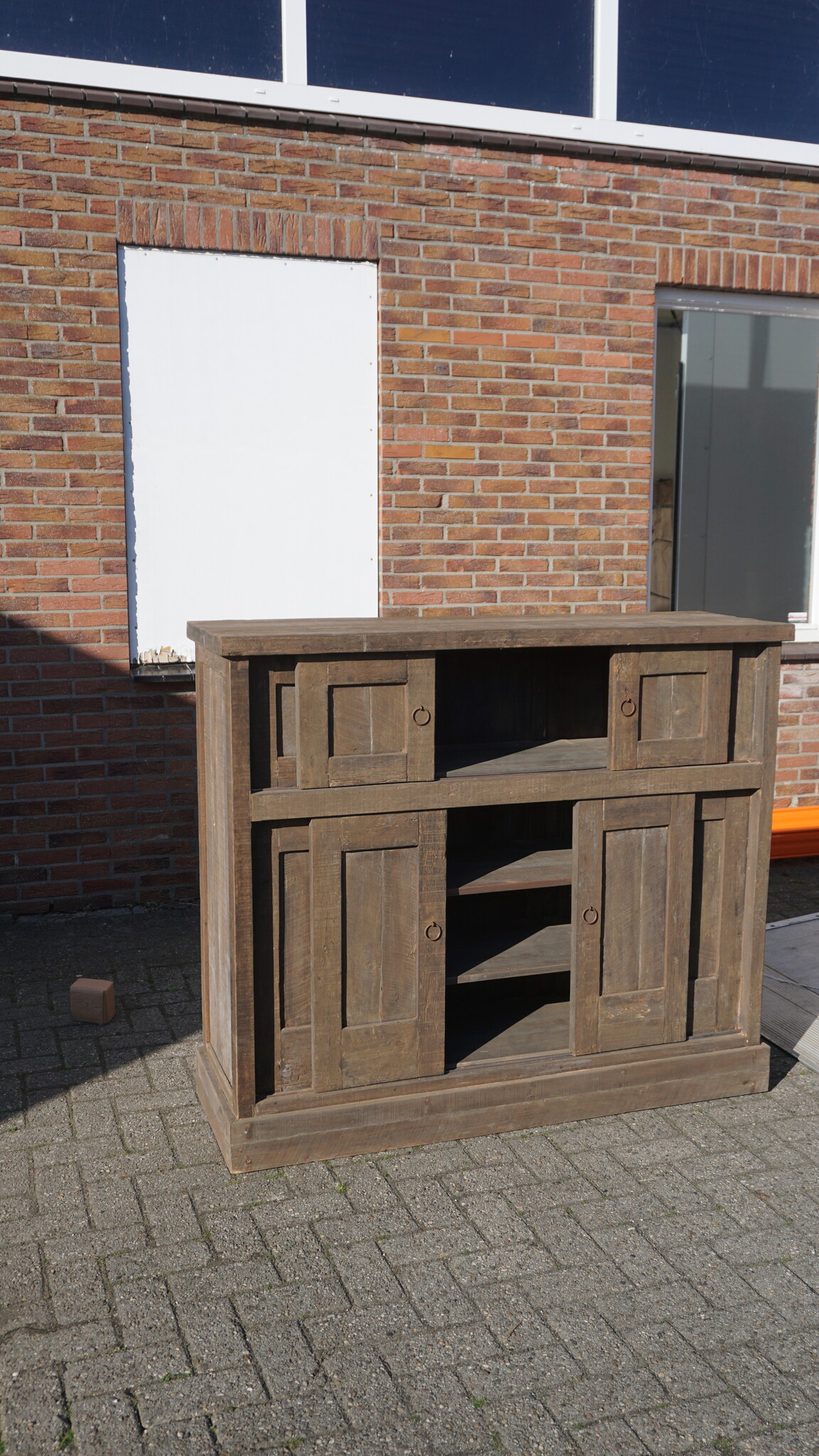 Rene Houtman Kast Maxus | Driftwood | H120 x B140 x D45 Cm