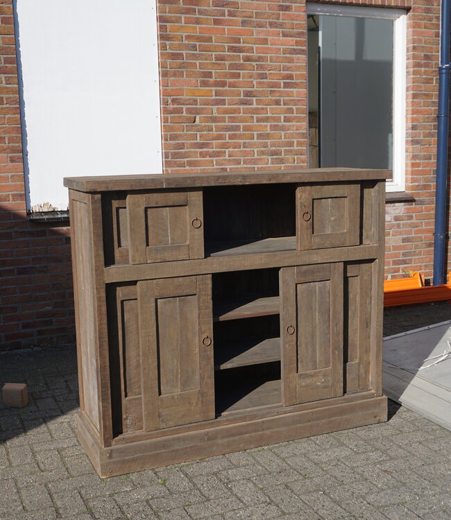 Rene Houtman Kast Maxus | Driftwood | H120 x B140 x D45 Cm