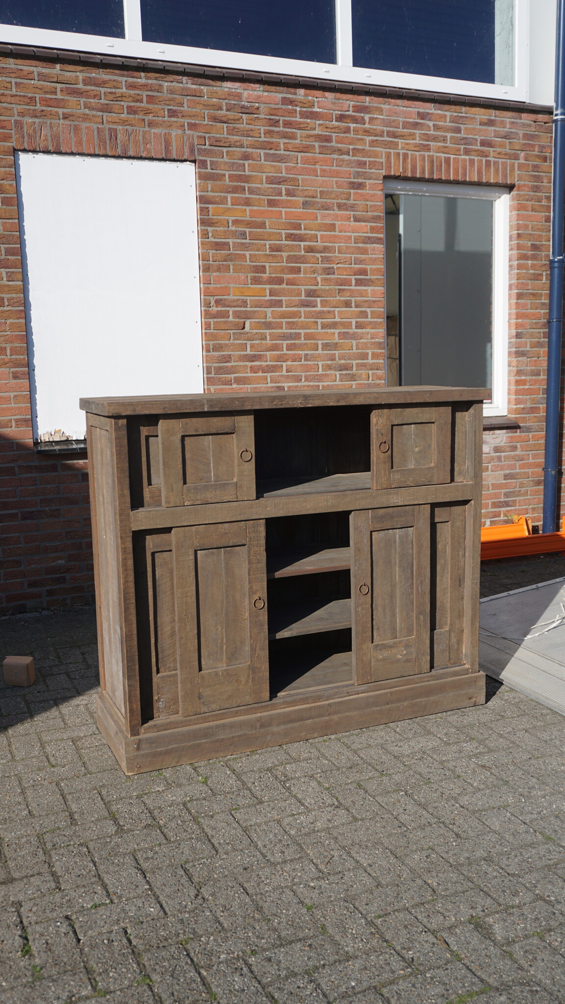 Rene Houtman Kast Maxus | Driftwood | H120 x B140 x D45 Cm