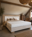 Rene Houtman Boxspring Bed Woods Licht Oud Eikenhouten Lijst