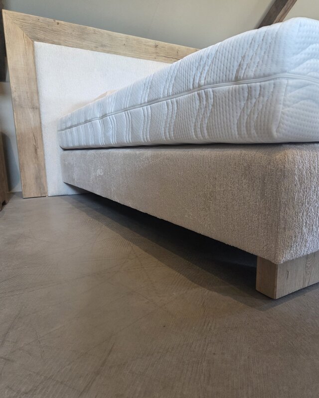 Rene Houtman Boxspring Bed Woods Licht Oud Eikenhouten Lijst