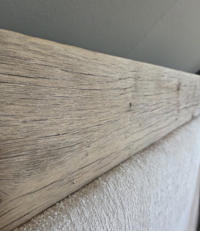 Rene Houtman Boxspring Bed Woods Licht Oud Eikenhouten Lijst