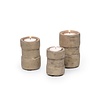 Theelichthouder Jac | Set Van 3 | Terracotta