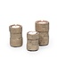 Gommaire Theelichthouder Jac | Set Van 3 | Terracotta