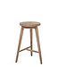 Gommaire Barstoel Asti | Teakhout | Naturel | H66xB45xD43,2 cm