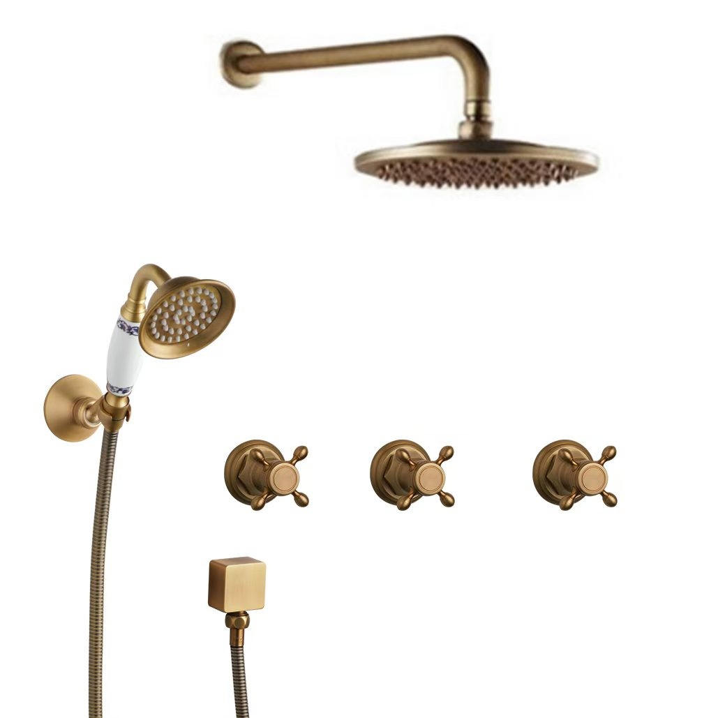 Rene Houtman Antieke Bronzen Inbouw Douche