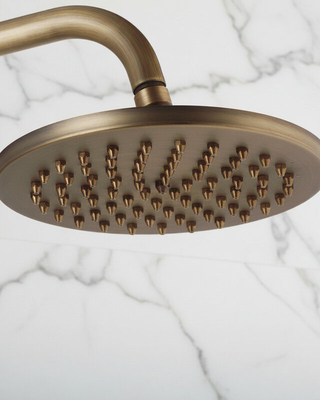 Rene Houtman Antieke Bronzen Inbouw Douche