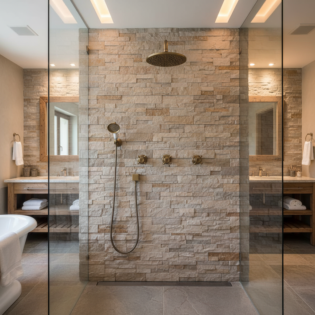 Rene Houtman Antieke Bronzen Inbouw Douche