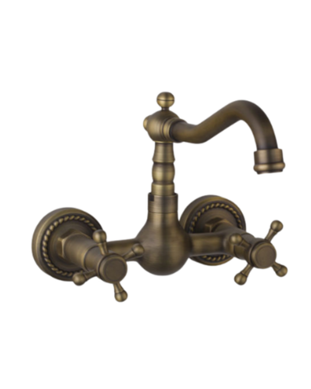 Rene Houtman Klassieke Bronzen Badkraan - H17,5 cm