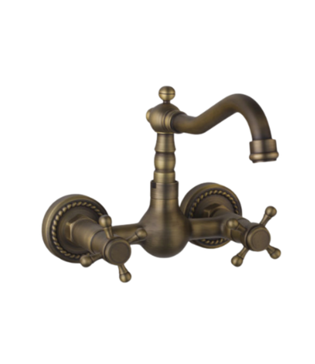 Rene Houtman Klassieke Bronzen Badkraan - H17,5 cm