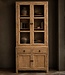 Luksa Home Collection Vitrinekast Elia | Naturel | H200xB80xD45 cm