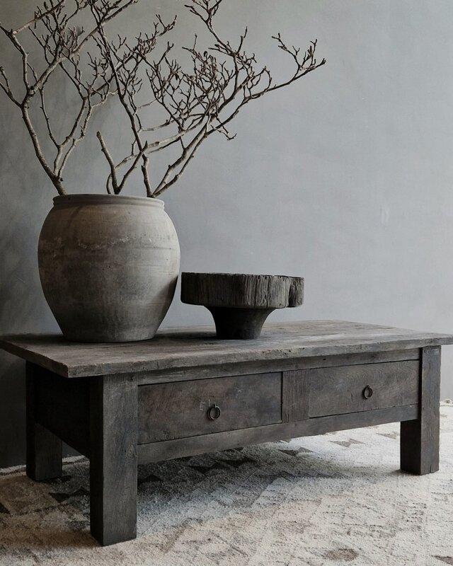 Luksa Home Collection Salontafel Yenny | Antique Grey | H45xB120xD60 cm