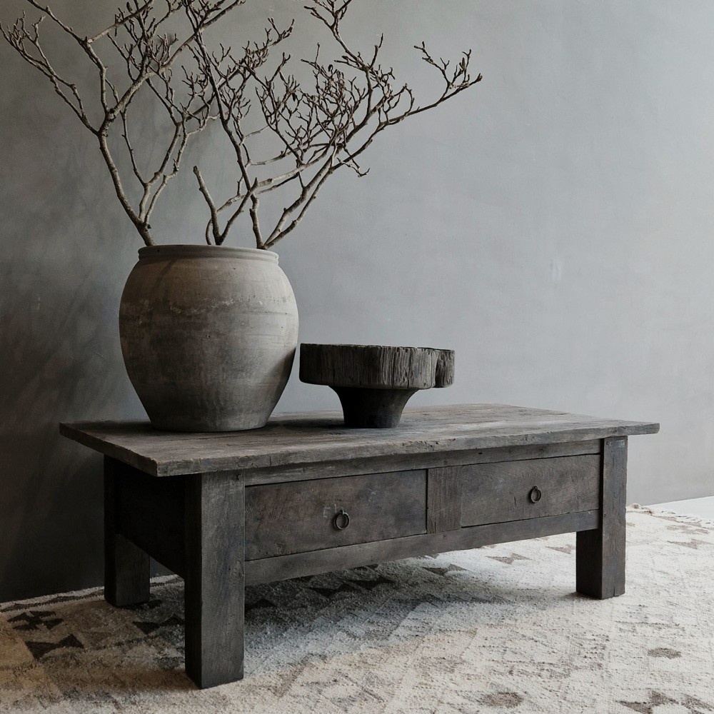 Luksa Home Collection Salontafel Yenny | Antique Grey | H45xB120xD60 cm