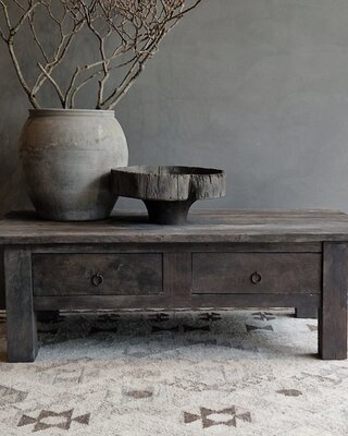 Luksa Home Collection Salontafel Yenny | Antique Grey | H45xB120xD60 cm