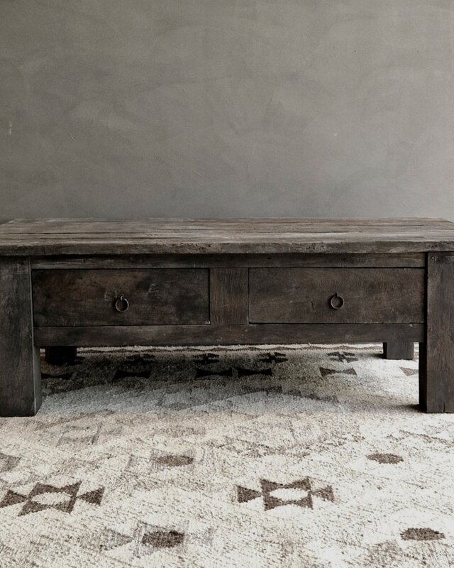 Luksa Home Collection Salontafel Yenny | Antique Grey | H45xB120xD60 cm
