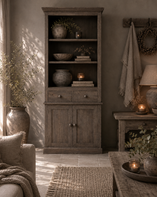 Luksa Home Collection Buffetkast Abel | Antique Grey | H225xB90xD50 cm